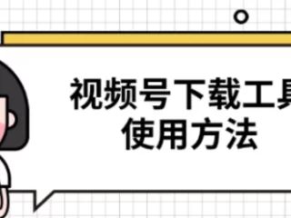 水印？解析失败？视频号下载难题，被这个小工具彻底终结了！